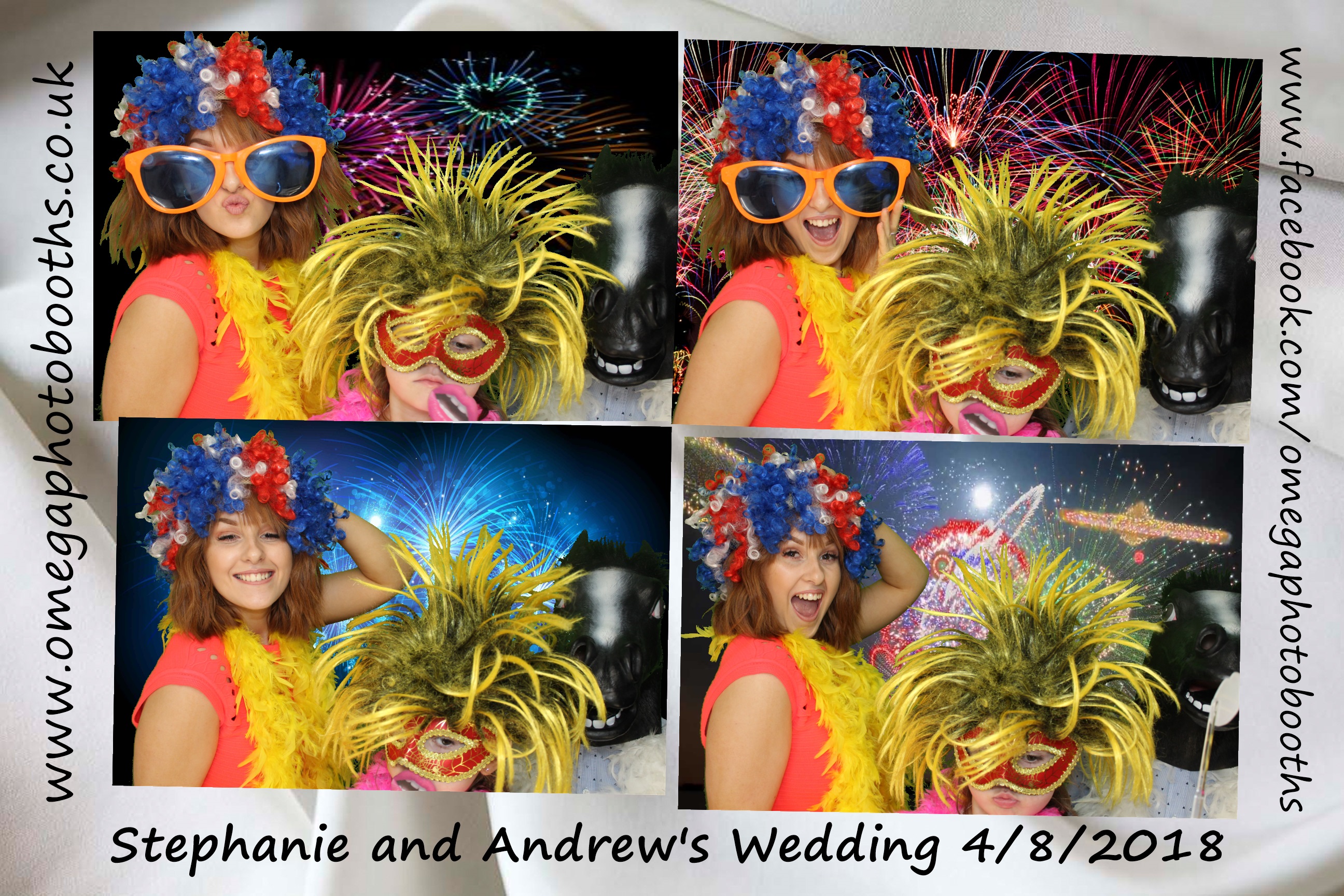 Stephanie and Andrew's Wedding | View more photos from the event at gallery.omegaphotobooths.co.uk/u/Omega-Photobooths/Stephanie-and-Andrews-Wedding